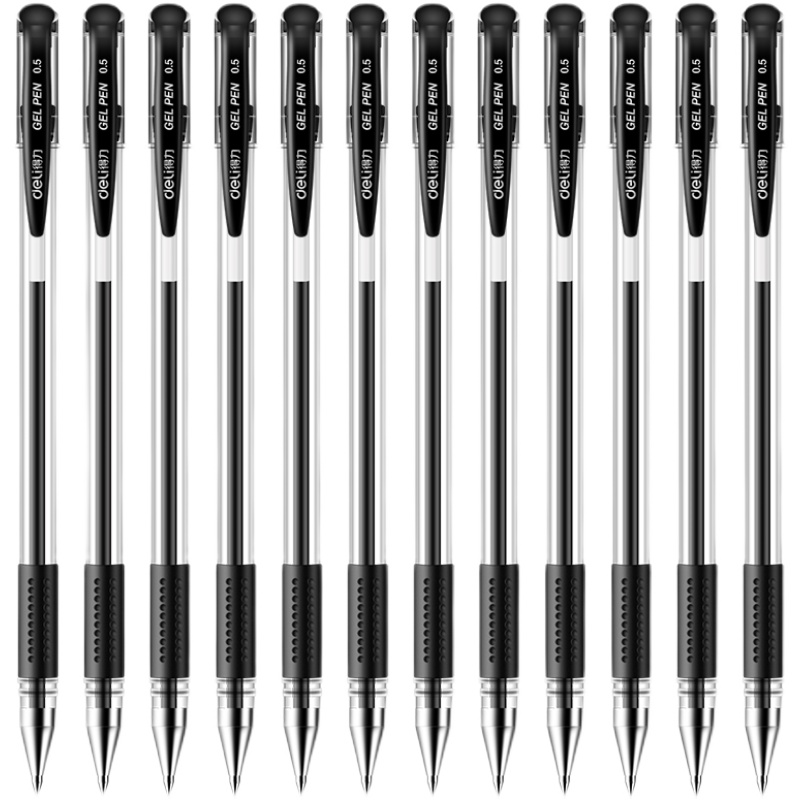 得力(deli) 33399 中性笔 黑