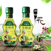 [360mlX1瓶]贵州特产贞丰顶罈花椒油瓶装 顶椒新品鲜榨菜籽油特麻香拌凉菜调味粉面腌制烧烤烹饪火锅花椒油360瓶装