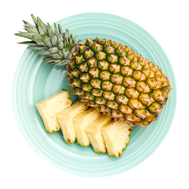 pagoda百果园店海南金钻凤梨3斤装约2粒装单果重750g以上国产热带时令