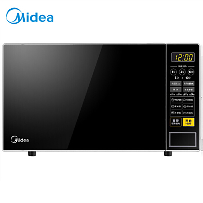 美的(Midea)M1-L213C 微波炉家用 旋转加热 黑色