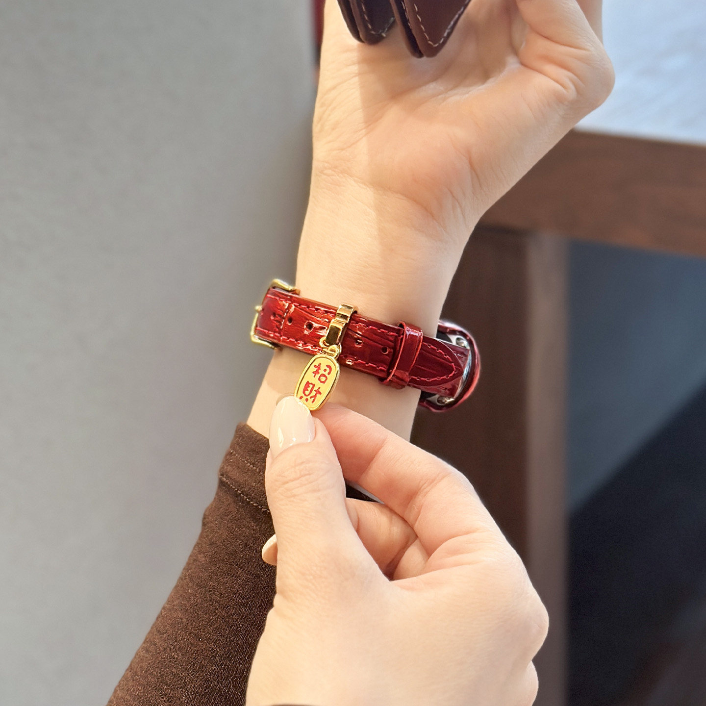 适用小天才电话手表表带Z10/Z9可爱挂脖Z11新款Z8Z7S保护套3139B高清大图