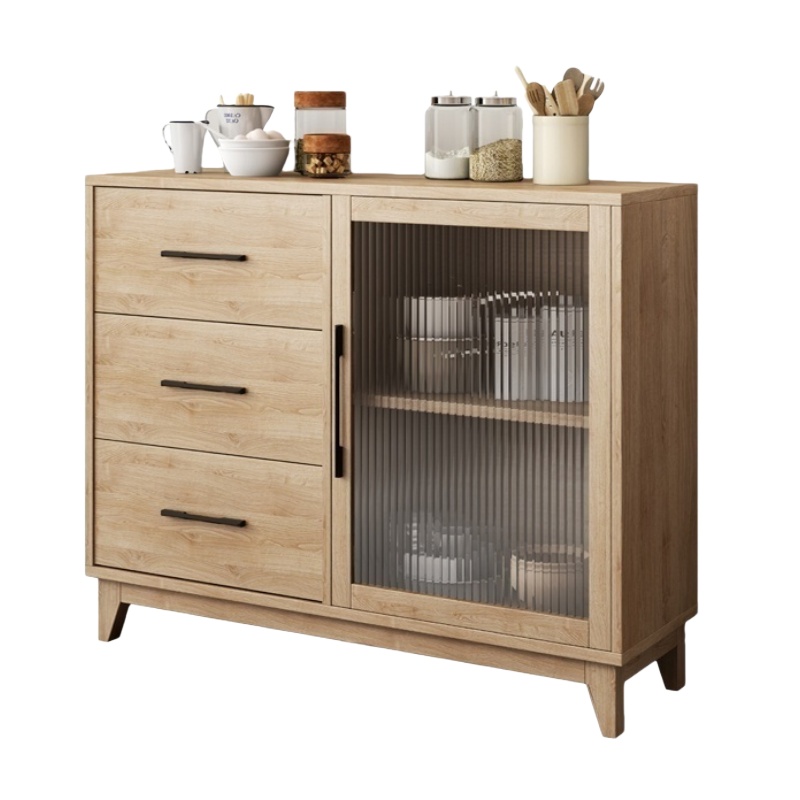 豫龙都 餐边柜储物柜 80cm 台高清大图