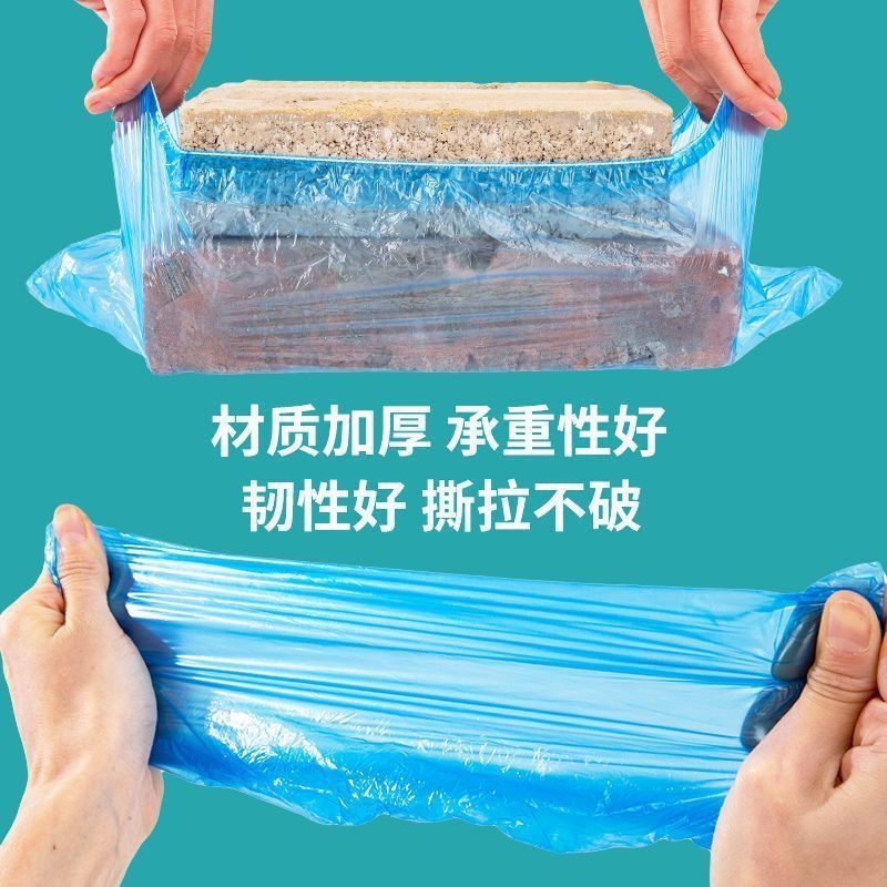 加大码一次性鞋套加厚家用加厚耐磨室内塑料白色防水机房防滑脚套-加大码脚套;白色-20O只高清大图