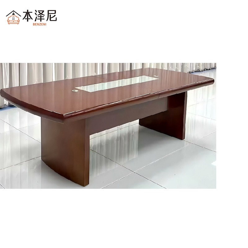本泽尼 会议桌 HTSHB-9532 3200*1200*760mm 张高清大图