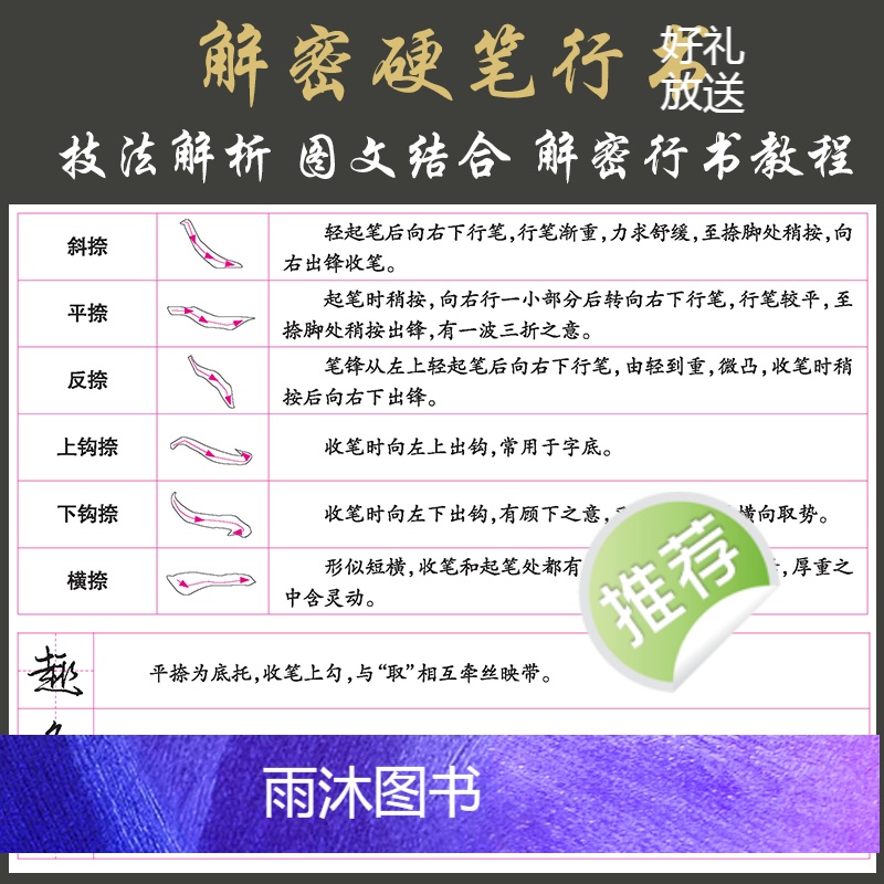 [正版]行书字帖硬笔书法练字书家王正良书圣王羲之第54代孙传人解密硬笔行书教程视频讲解飘逸男生钢笔硬笔书法作品欣赏书法高清大图