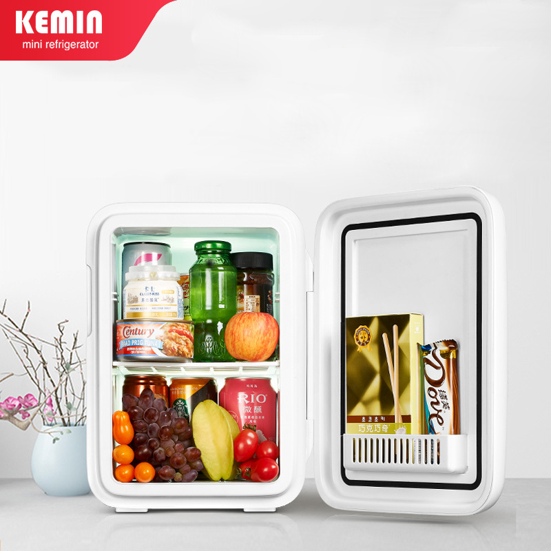 科敏(KEMIN)小冰箱迷你型6L车载面膜化妆品专用小型家用母乳储奶宿舍用 22升（机械双核+版)