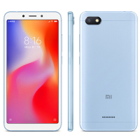 【可领劵4张+送碎屏保】小米(MI) 红米6A 全网通版 2GB+16GB 巴厘蓝色 移动联通电信4G人脸识别全面屏全网通AI智能4G手机