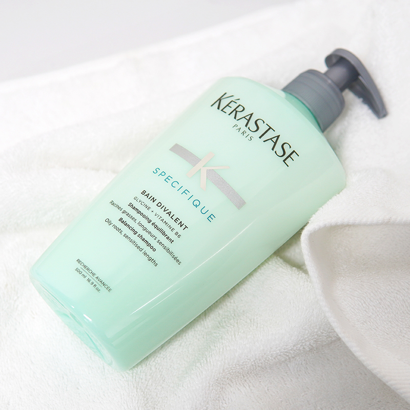 卡诗(KERASTASE)双重功能洗发水500ml 控油无硅油蓬松去油留香洗发露