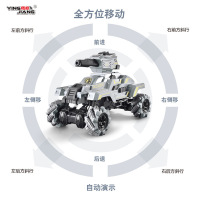 抖音同款电动遥控汽车水弹装甲突击车可发射灵活儿童玩具礼物套装(1:12水弹装甲突击车)