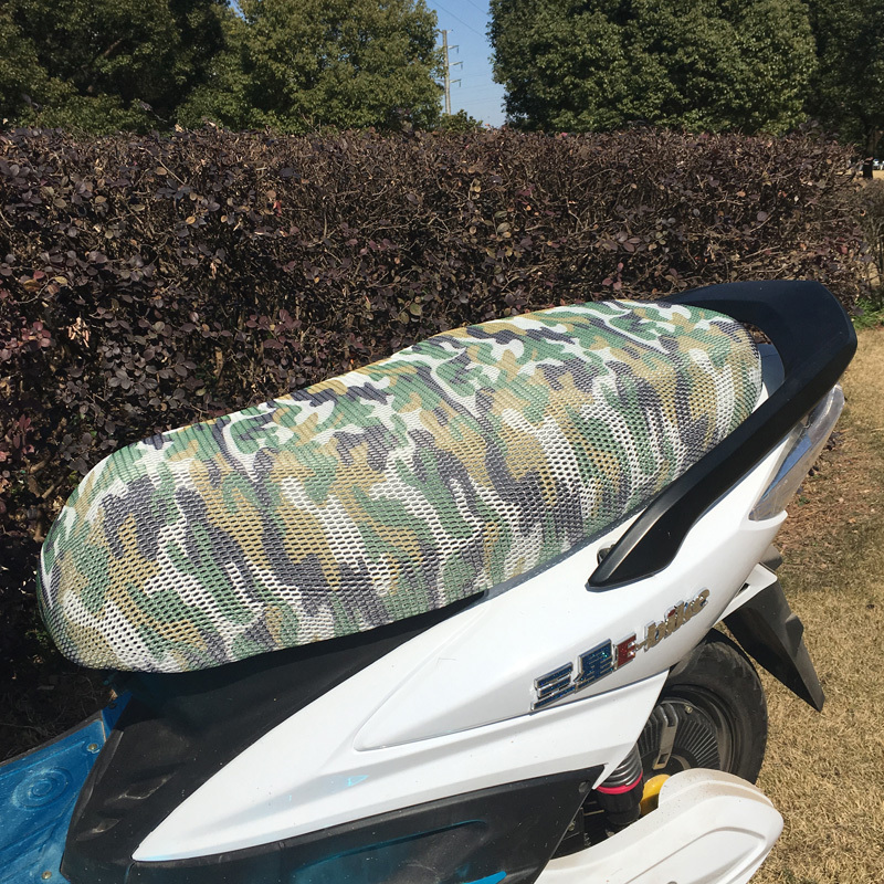 3d通用电动车坐垫套电瓶车座套踏板摩托车座垫套防晒防水透气网夏x8