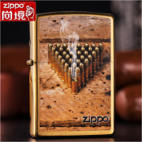 原装zippo打火机正版 纯铜彩印飞烟28674美国原装 版zippo煤油机 正品 zipoo火机