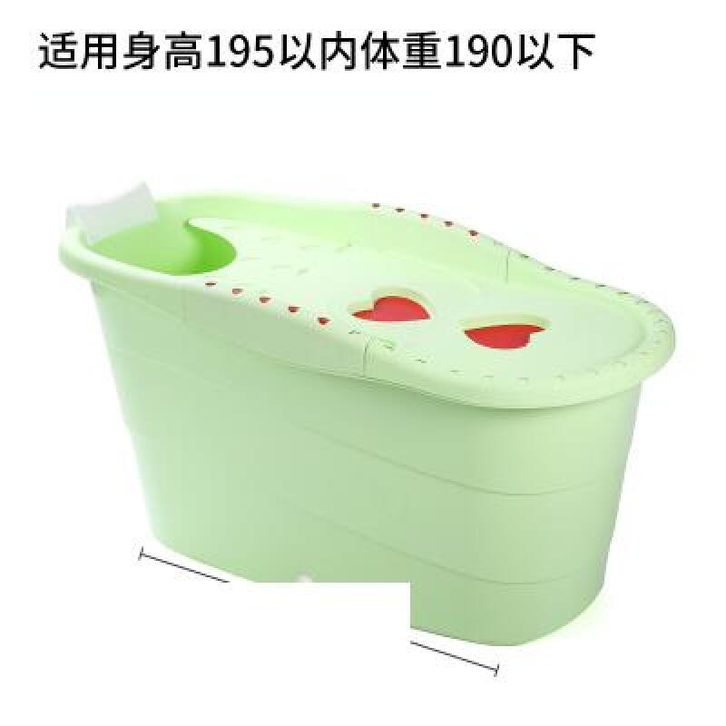 带盖浴缸游泳足浴木质柏木家用折叠圆形宝宝实木充气澡盆塑料美容院泡澡泡澡桶波迷娜BOMINA