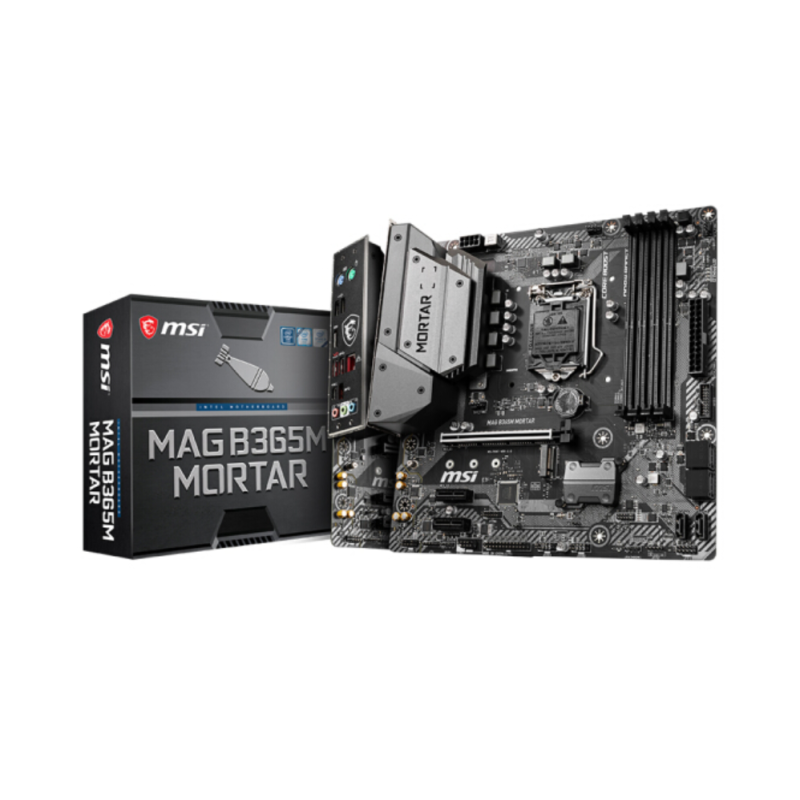 微星 (MSI) MAG B365M MORTAR 主板 +英特尔(Intel)i3 9100 酷睿四核 盒装CPU处