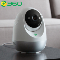 360摄像头300W云台AI版 2K高清WIFI监控器全彩夜视 室内家用手机无线网络远程智能摄像机+闪迪64G内存卡
