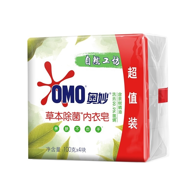 奥妙茶树内衣皂100g*4块4AM0004高清大图