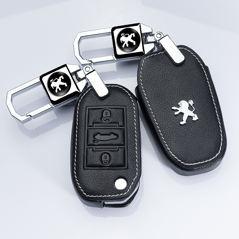 新东风标致308 408 508 301 307 3008 4008 5008汽车钥匙包套