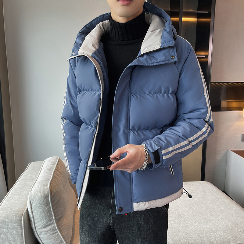 男士羽绒棉服2022冬季新款棉袄潮牌防风保暖棉衣连帽外套
