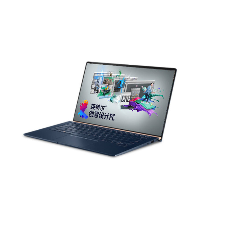 华硕(ASUS) 灵耀2代 Deluxe13 13.3英寸合金机身轻薄本游戏笔记本电脑(四核i7-8565U 8G 512GBSSD MX150 2G独显 IPS)尊爵蓝