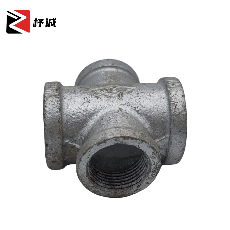 杼诚玛钢四通40*20/个高清大图