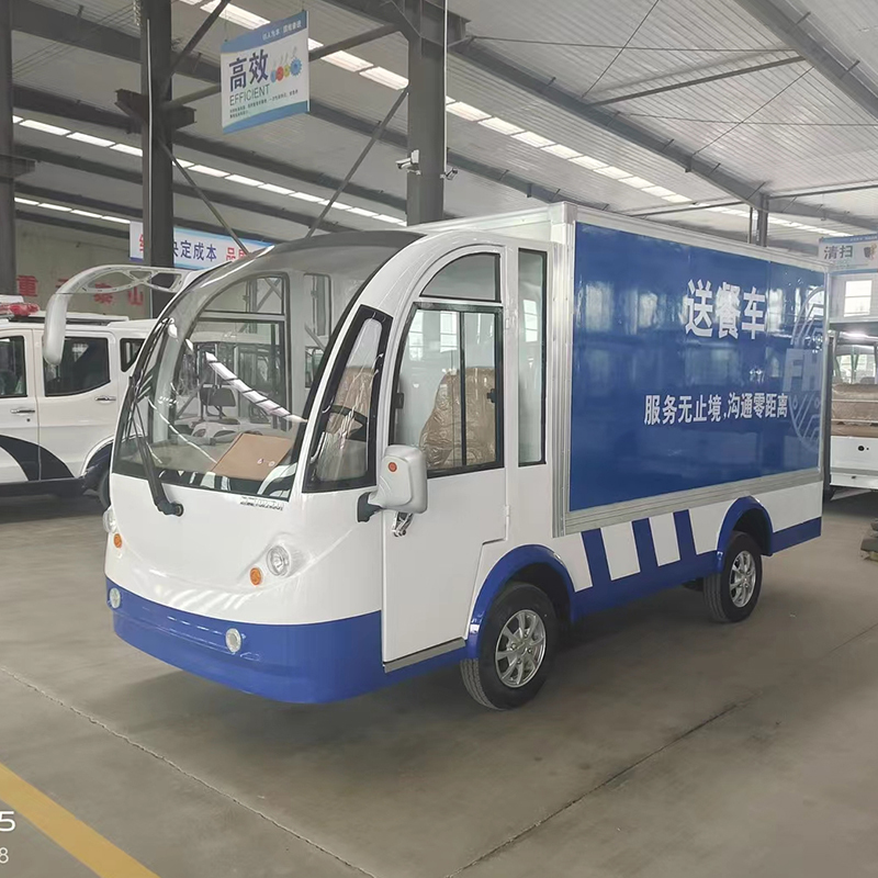 欧罗威单排两座 带门 送餐车保温箱 4.5米