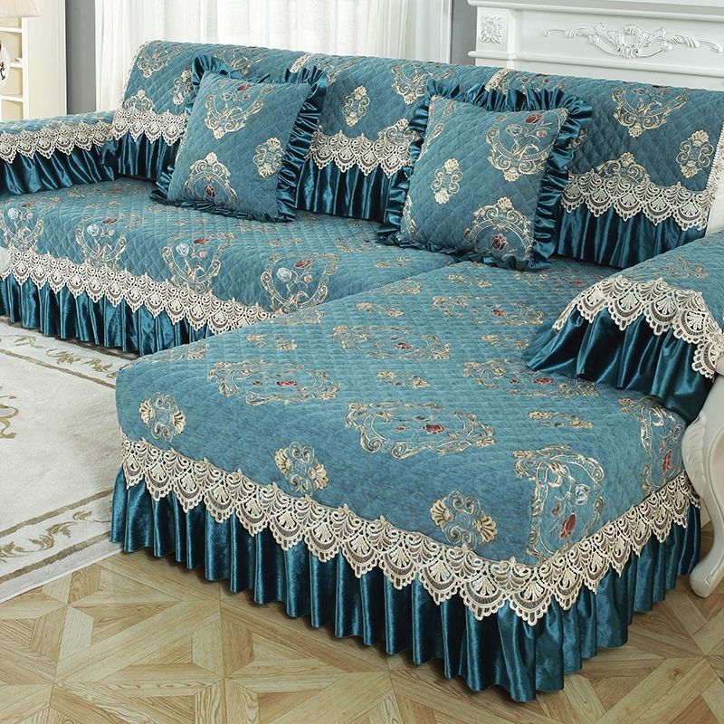 沙发垫四季通用沙发套罩订做布艺定做全包万能套全盖欧式罩简欧