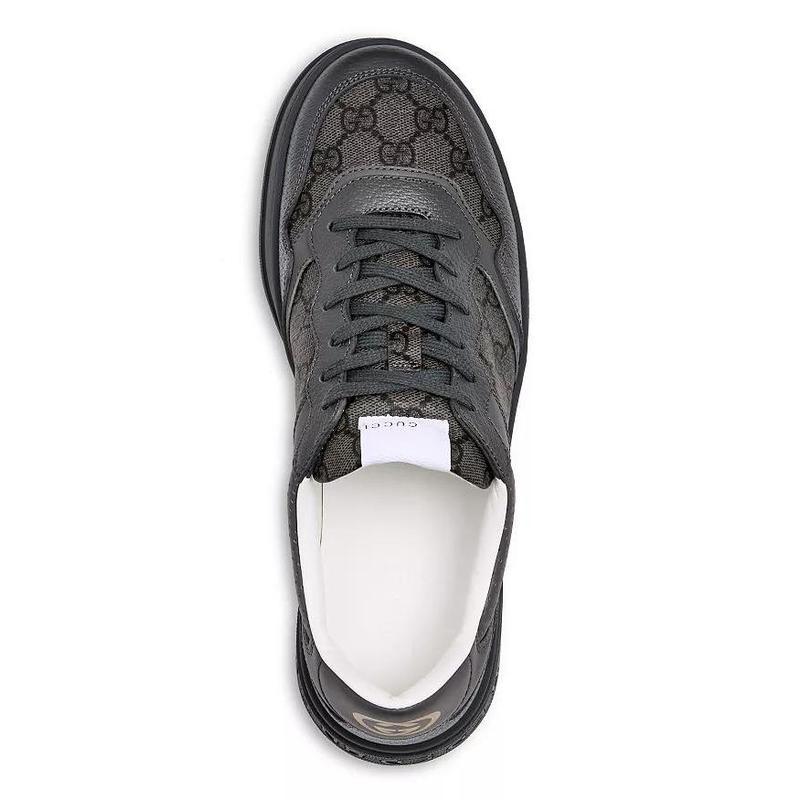 古驰gucci男鞋gg低帮运动鞋时尚经典百搭休闲板鞋全球购