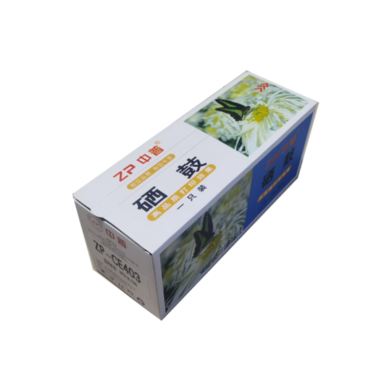 ZP/中普惠普CE403硒鼓 红色 蓝包高清大图