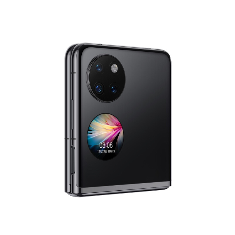 华为/HUAWEI P50 Pocket 4G全网通 8GB+256GB 曜石黑 超光谱影像系统 创新双屏作体验 P50宝盒 华为 折叠屏手机