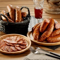 秋林·里道斯 正宗哈尔滨红肠 东北特产风味零食小吃熟食580g 中华老字号 红肠 香肠 猪肉类 牛肉类