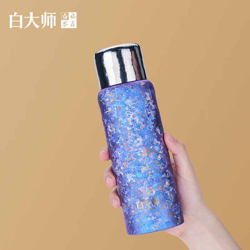 白大师茶叶白茶2013年一级寿眉福鼎白茶袋泡茶100g钛杯组合茶礼高清大图