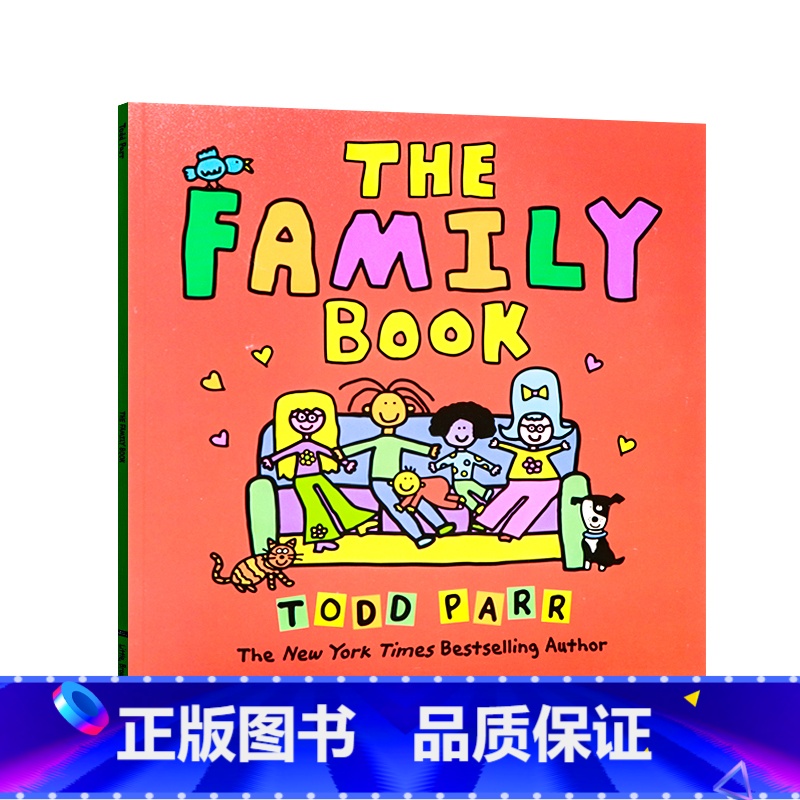 [正版]进口英文原版绘本 The Family Book 家庭书 纽约时报作家Todd Parr高清大图