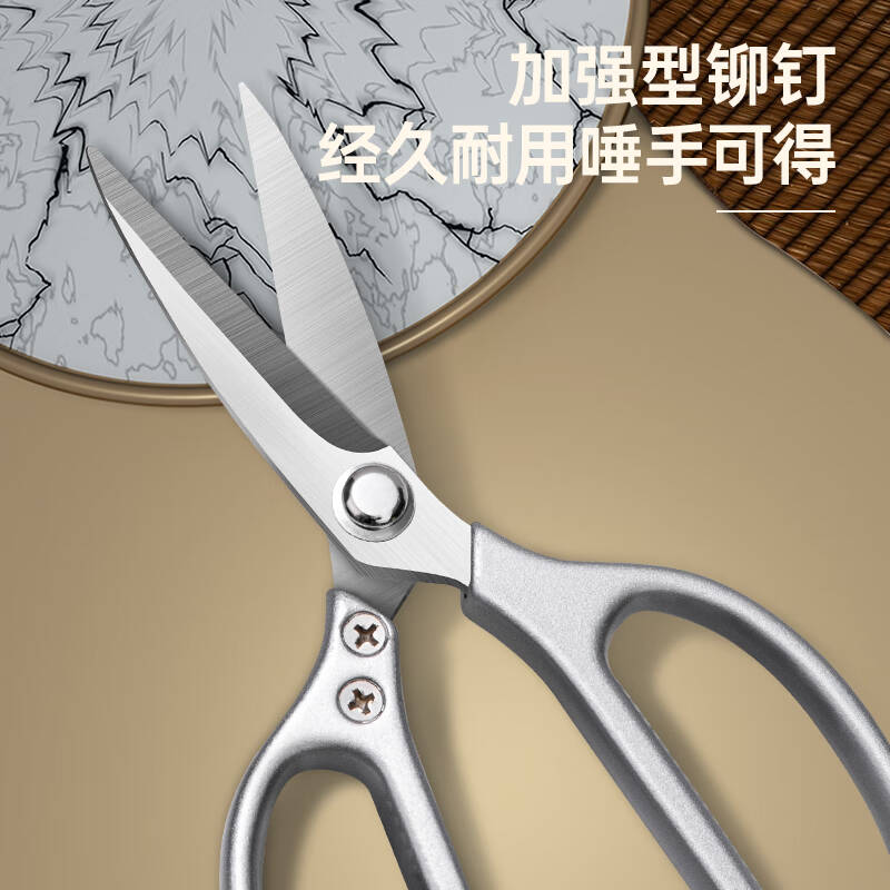 得力工具DL358210不锈钢强力工业剪210mm(单位:把)高清大图