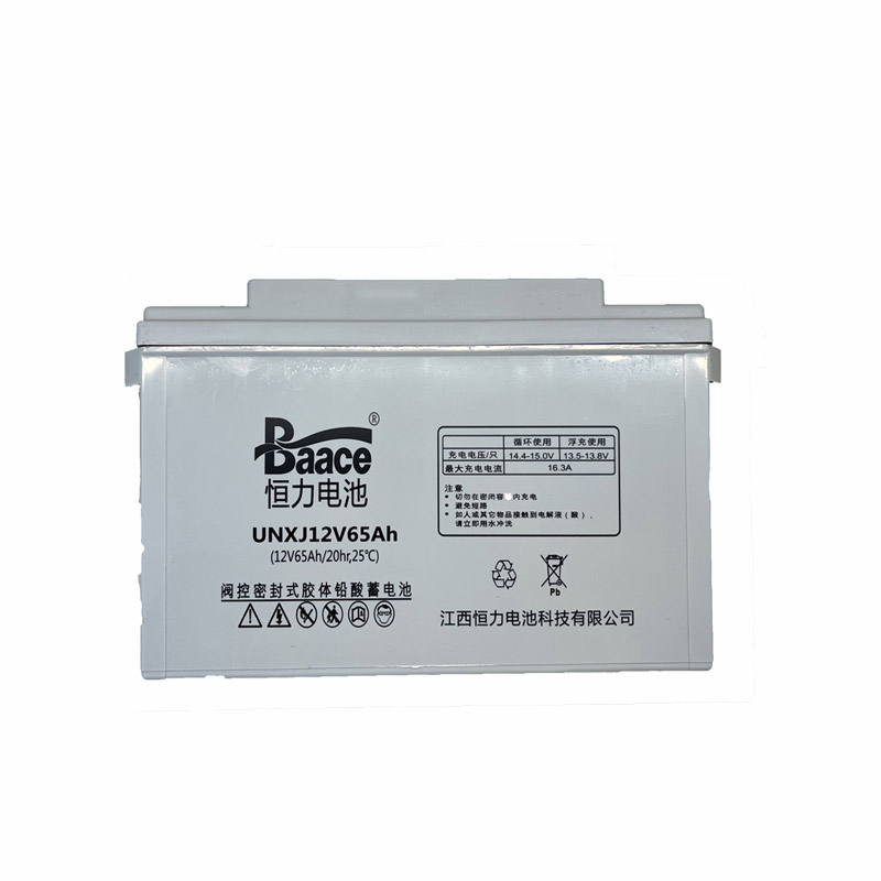 BAACE恒力胶体蓄电池UNXJ12V65Ah 块高清大图