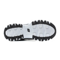 Skechers斯凯奇D'lites加绒保暖休闲鞋女士熊猫鞋66666036/BKW