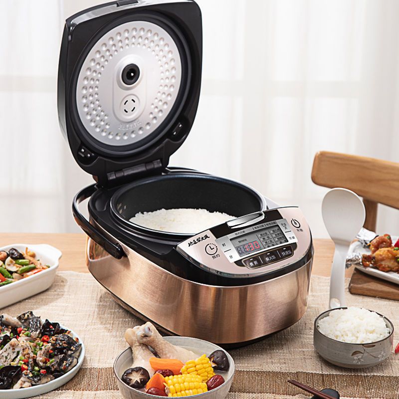 电饭锅4l升智能柴火饭电饭煲多功能3-4-6-8人40sp111|4升(匠银圆灶釜)