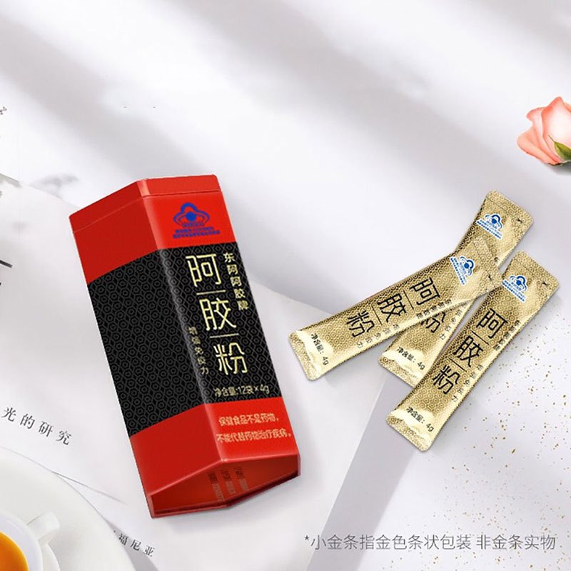 东阿阿胶 阿胶粉12袋×4g×2