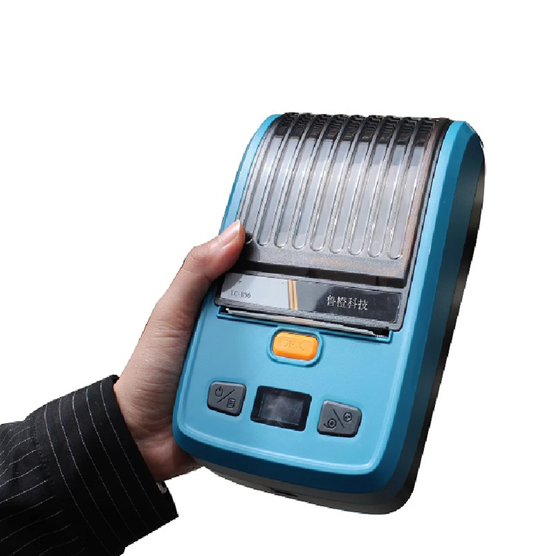 鲁橙 LC-B90 标签打印机 热转印打印机 打印宽度80mm (单位:台)高清大图
