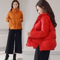 加厚保暖时尚百搭新款女短棉袄韩版羽绒棉衣面包服外套