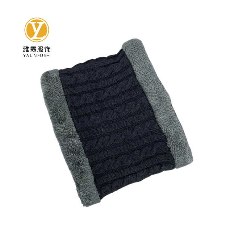 雅霖服 雪尼尔脖套加绒YLF-042104 个高清大图