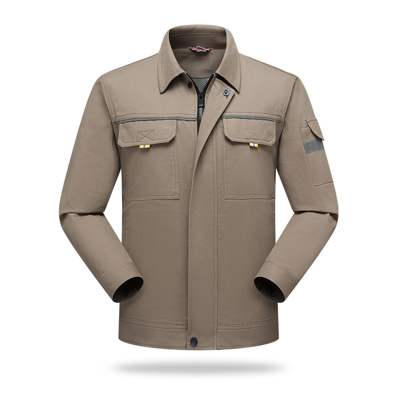 天鸣TMG6902 春秋工作服 全棉劳保服 源头工厂 面料款式可定制 S-5XL 套