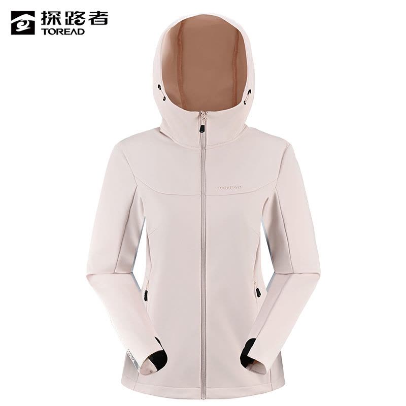 探路者 女式针织软壳外套 TAEEAN82043/件图片