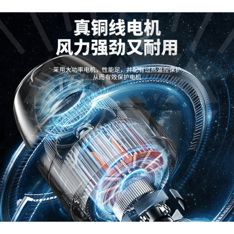 钻石牌 FS-65 工业电风扇大功率650壁挂‖铜电机〈黑铝扇叶〉高清大图