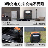 纽曼S1200户外电源1度电220v便携蓄电池磷酸铁锂2000W功率大容量自驾露营车载冰箱应急备用储能电源移动电站