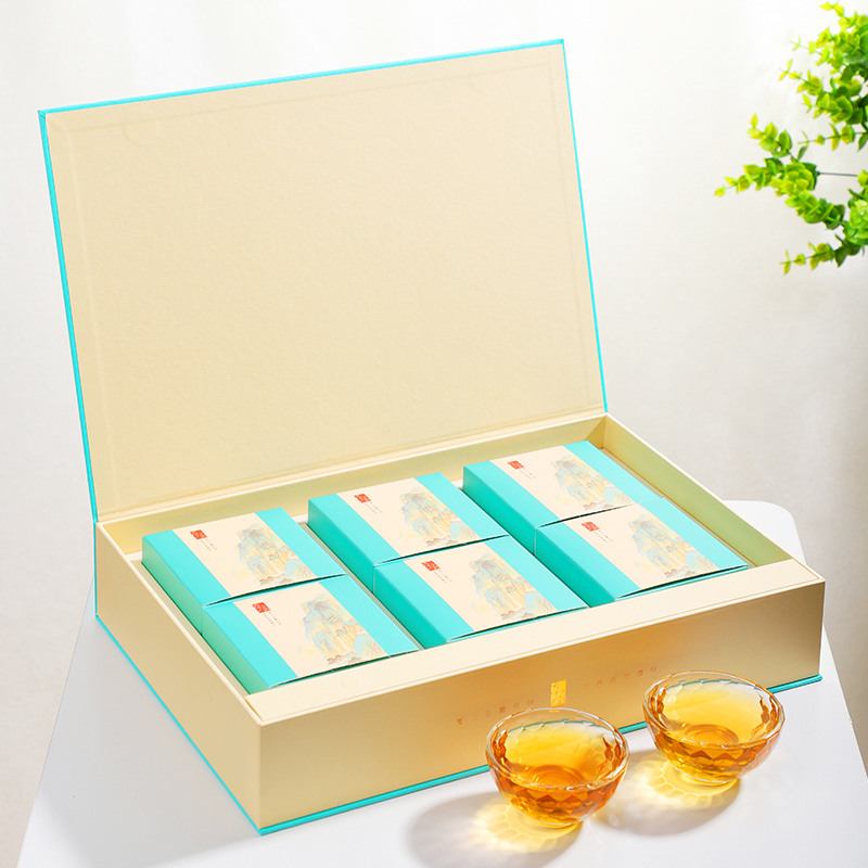 福鼎白茶小方片十年陈年方便携老白茶叶寿眉枣香饼干茶48片礼盒装高清大图