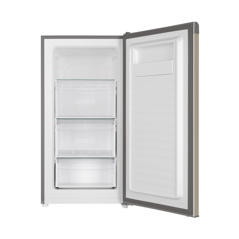 24h闪发海尔haierbd148mdt148升冷柜立式家用小冰柜微霜立式冷柜母乳