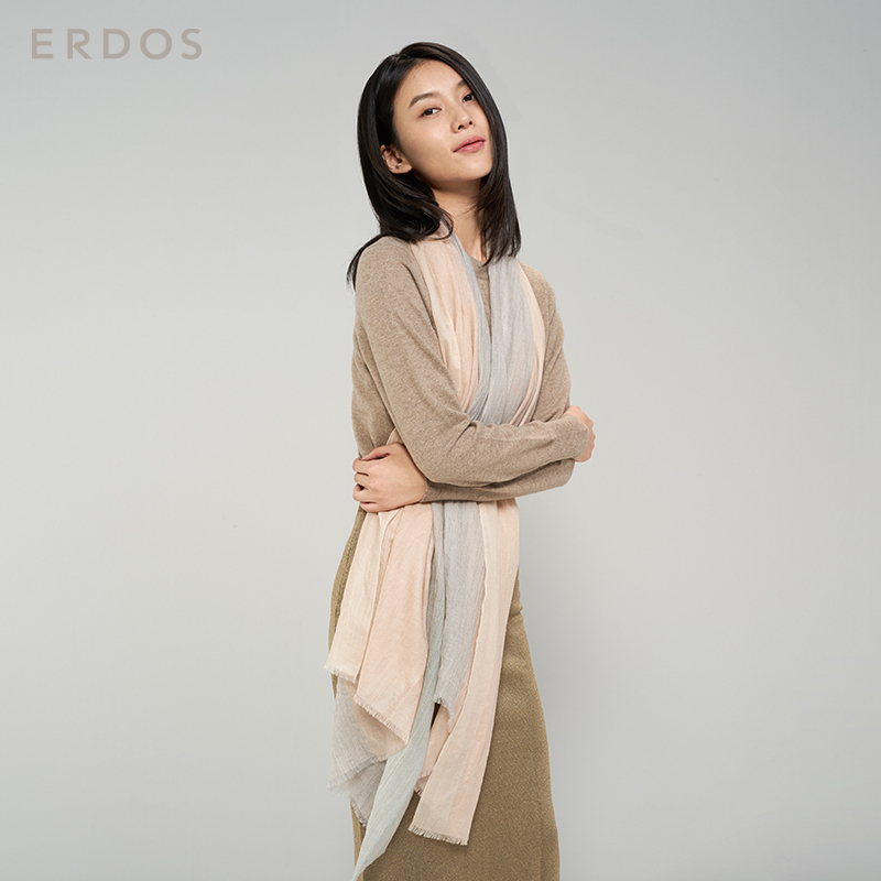 鄂尔多斯ERDOS 秋冬女款披肩