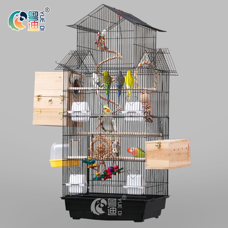虎皮玄凤鹦鹉鸟笼子大号宠物笼子牡丹繁殖文鸟相思群养高清大图