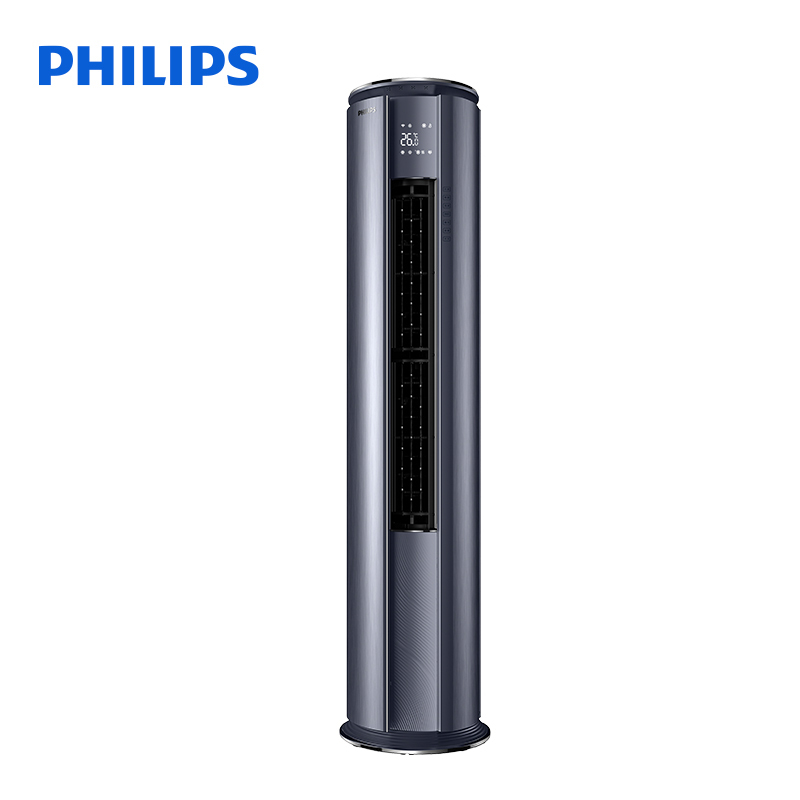 飞利浦(Philips)空调立式3匹变频新一级冷暖两用荷兰皇室美学典范之风客厅圆柱空调FAC72V1Na1SR(皇家蓝)