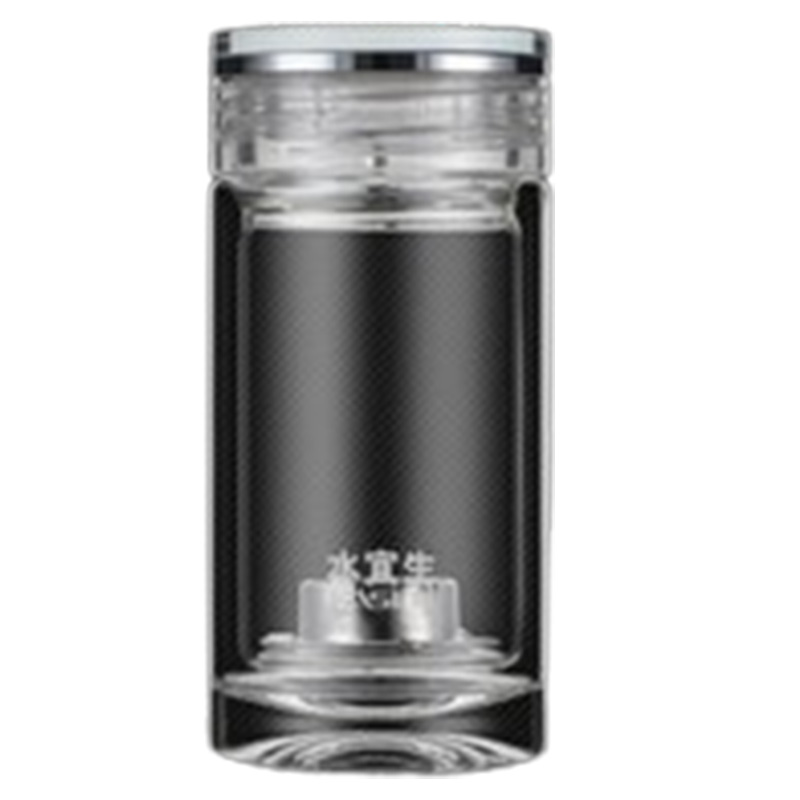 水宜生玻璃杯260ml水晶级高硼硅耐高温弱碱泡茶杯G603