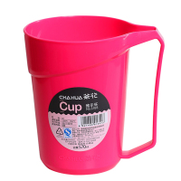 自营 新品 茶花1493漱口杯簌刷牙杯子牙刷杯牙缸洗漱杯水杯 570ml 颜色随机